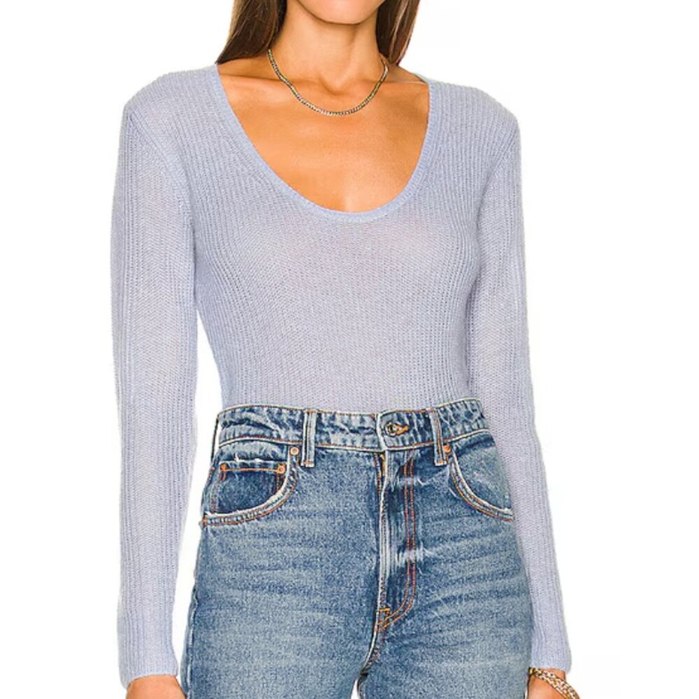 Vince Scoop Neck Pullover Sweater - Size XS